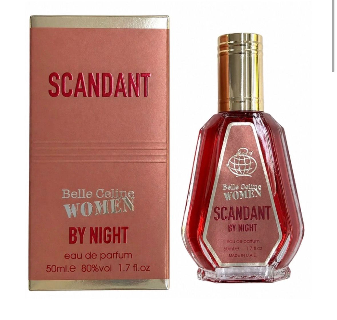 FRAGRANCE WORLD SCANDANT BELLE CELINE WOMEN BY NIGHT EDP 50ML