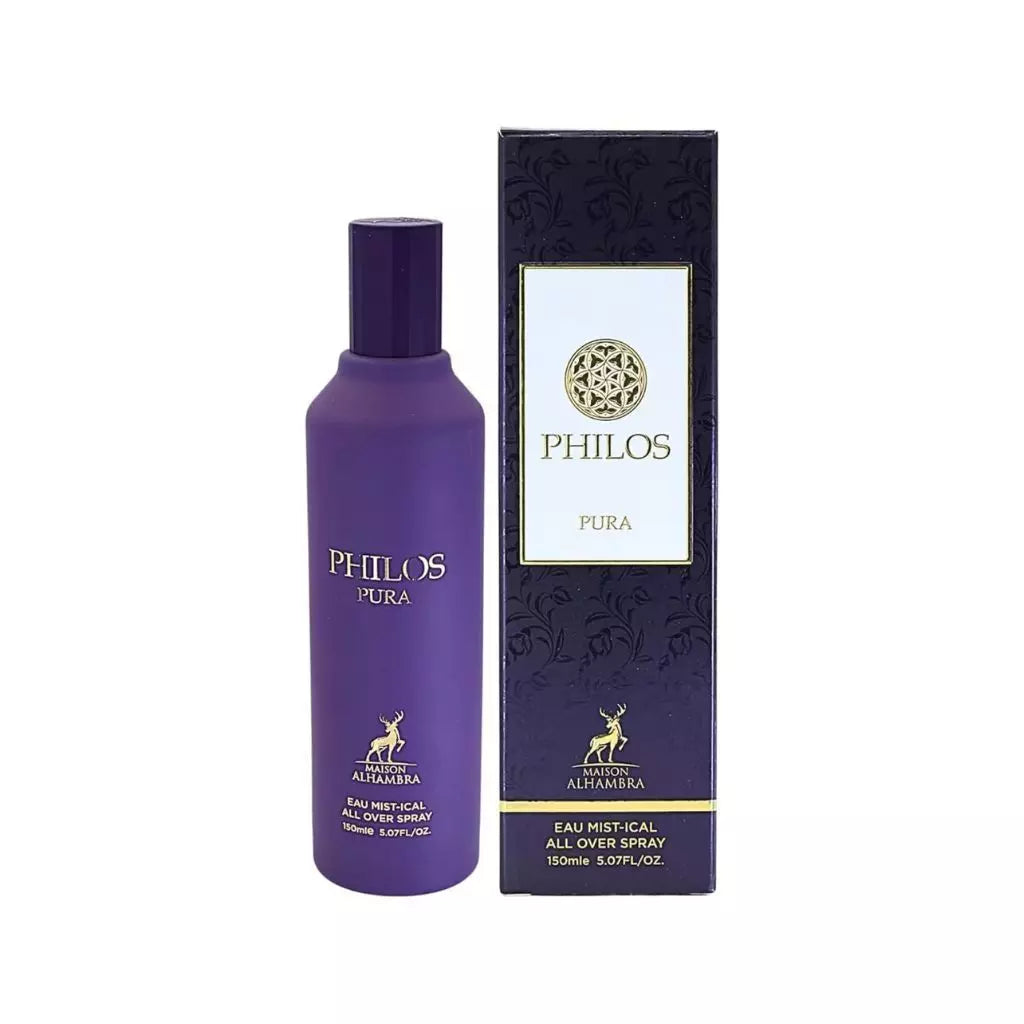 MAISON ALHAMBRA PHILOS PURA UNISEX ALL OVER SPRAY 150ML