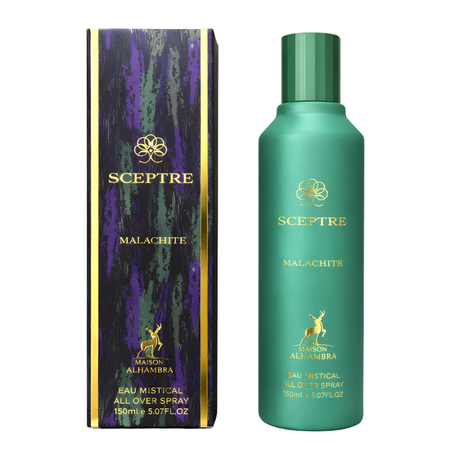 MAISON ALHAMBRA SCEPTRE MALACHITE ALL OVER SPRAY 150ML