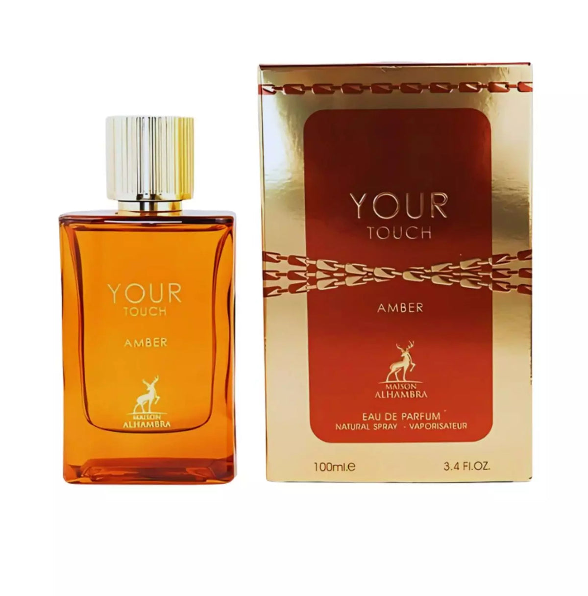 MAISON ALHAMBRA YOUR TOUCH AMBER UNISEX EDP 100ML