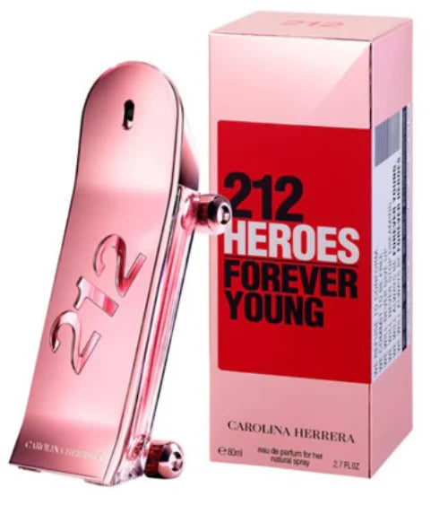 CAROLINA HERRERA 212 HEROES FOREVER YOUNG WOMEN EDT 80ML