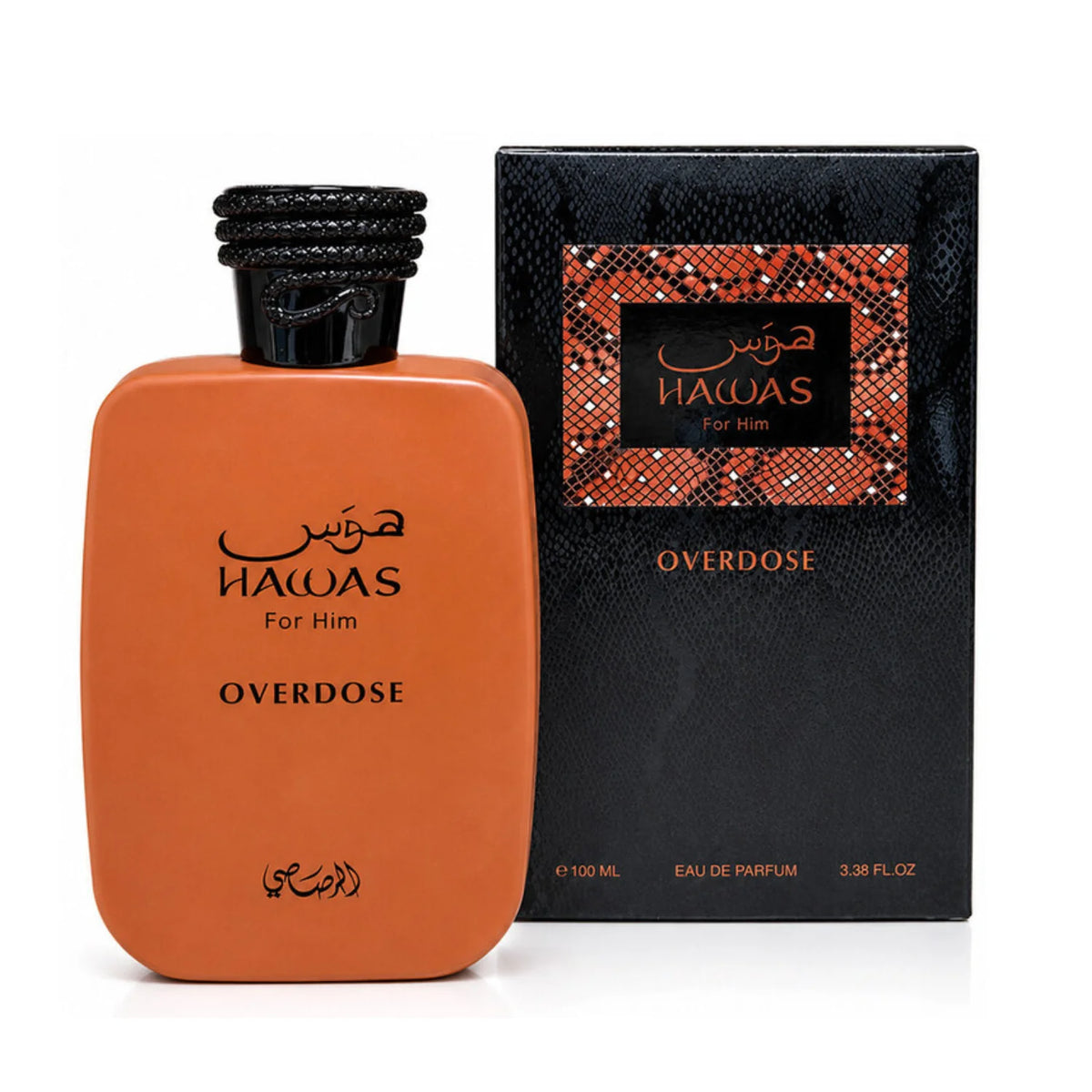 RASASI HAWAS FOR HIM OVERDOSE EDP 100ML