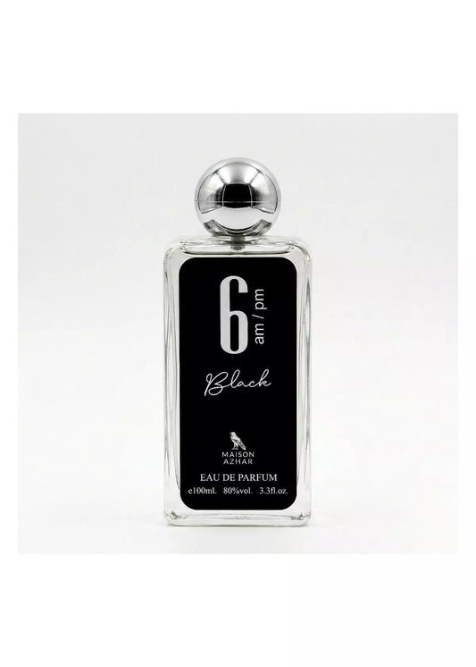 MAISON AZHAR 6 AM PM BLACK MEN EDP 100ML